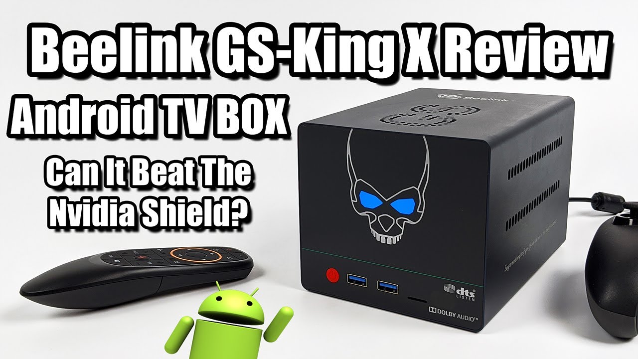 New Update Beelink GS King X Android Tv Box + NAS First Look / Review