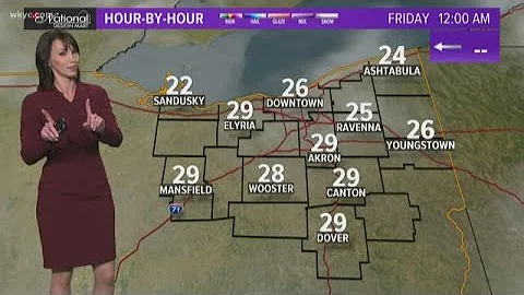 6 p.m. weather forecast for Jan. 30, 2019