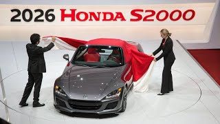 2025ホンダS2000試乗レビュー|美しすぎる復活!Vtecターボが吠える究極のロードスター
