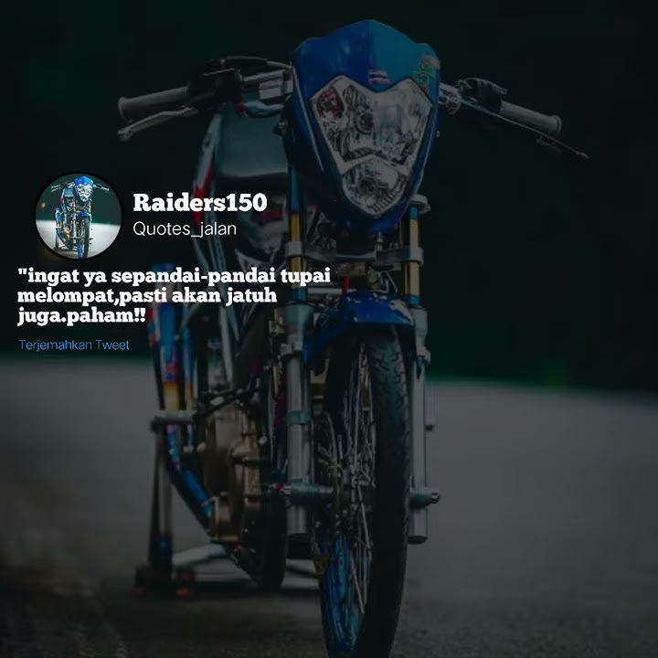 STORY WA TERBARU SATRIA FU MODIF SULTAN