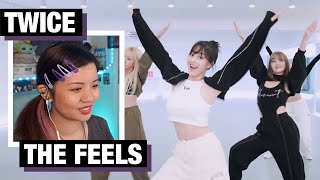 A RETIRED DANCER'S POV- TWICE "The Feels" Choreography Video (+Moving Version)