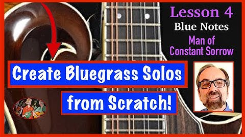 Create Bluegrass Mandolin Solos – Lesson 4