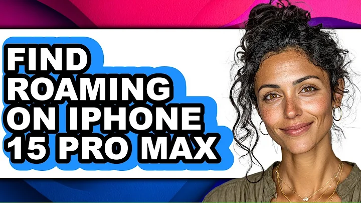How to Find Roaming on Iphone 15 Pro Max (full Guide)