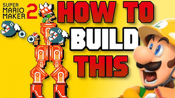 Mecha Bowzilla Tutorial - Super Mario Maker 2