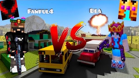 Fawful4 VS Bea | Pixel Gun 3D 1v1