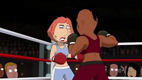 Lois Griffin's Awful Beating Boxing Match (Different  Version)
