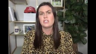 Sarah Huckabee Sanders HUMILIATED in brutal interview with Australian reporter