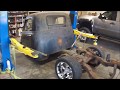 53 Chevy Shop Truck cab mounting