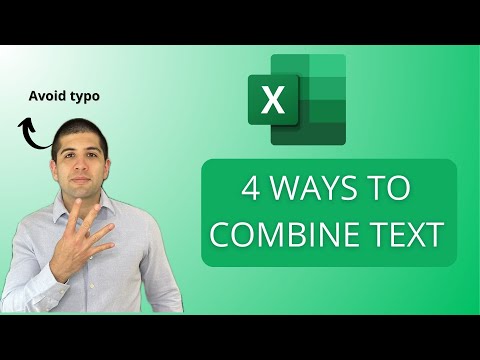 4 Ways to Combine Text in Excel: CONCAT, &, TEXTJOIN & Power Query