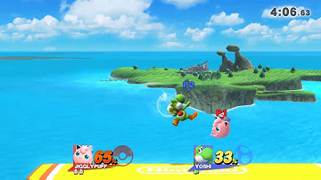 Jigglypuff VS. Yoshi
