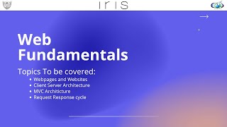 IRIS Ruby on Rails Bootcamp &#39;22 - &#39;23 | Week 01 | Basics of Web Development