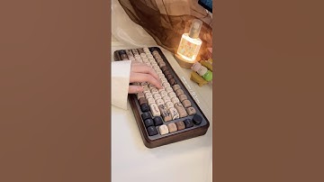 Akko MU02 wooden mechanical keyboard