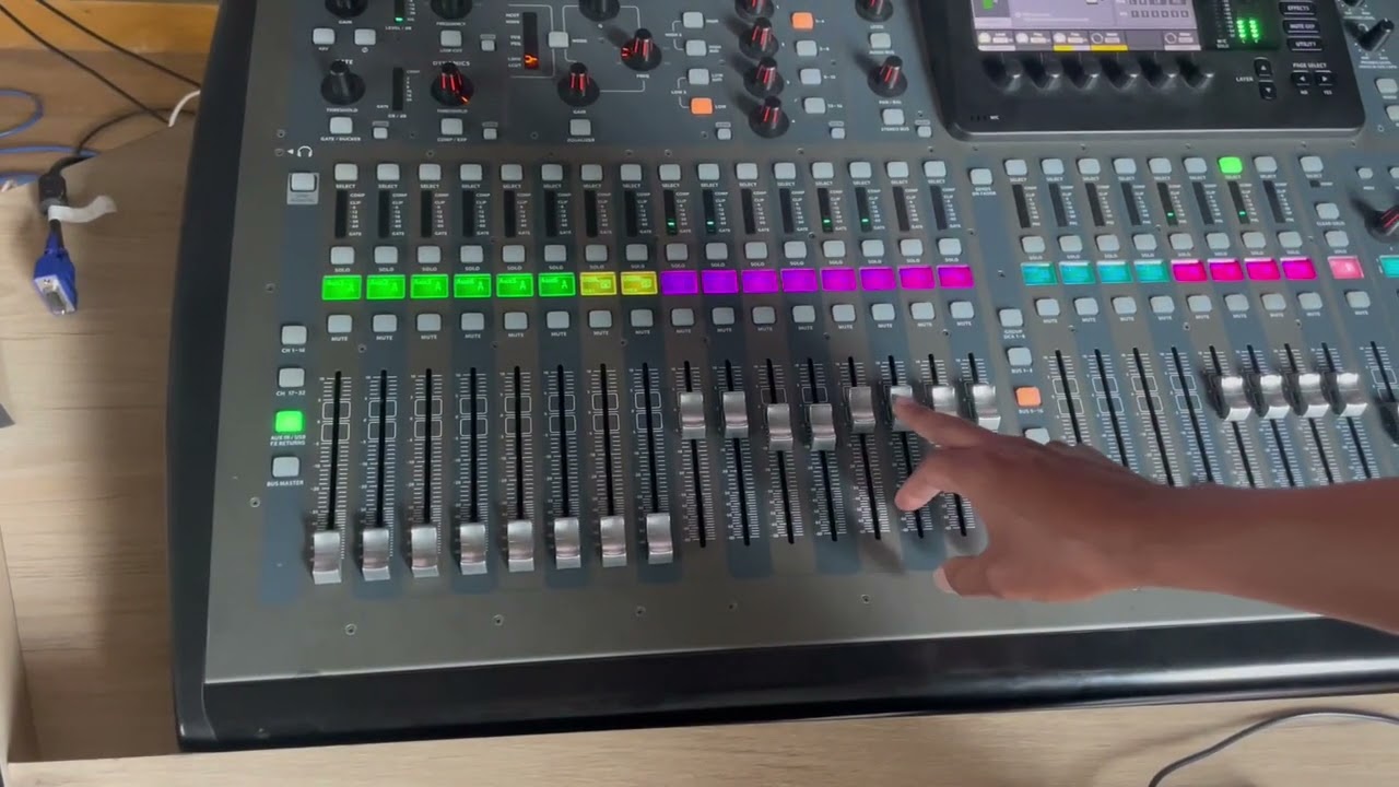 Behringer X32 Tap Delay