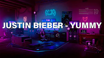 Justin Bieber - Yummy Lyrics Version (Slowed+Reverb)