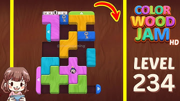 Color Wood Jam Level 234 Solution Walkthrough