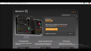 EIKON- Thomson Reuters Database Part 1