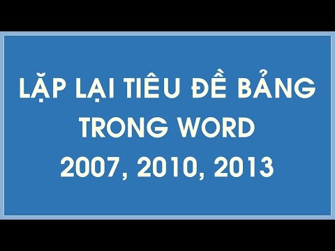 Video: Bạn có để các từ chạy trên đầu trang tiêu đề không?