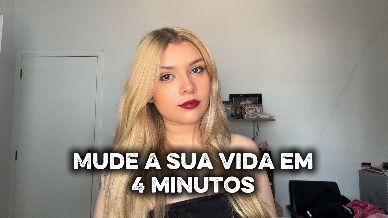 APENAS 4 MINUTOS PODE MUDAR SUA REALIDADE || técnica de Auto-hipnose prática! 