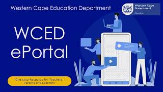 WCED ePortal information video: School is Closed Learning is Open