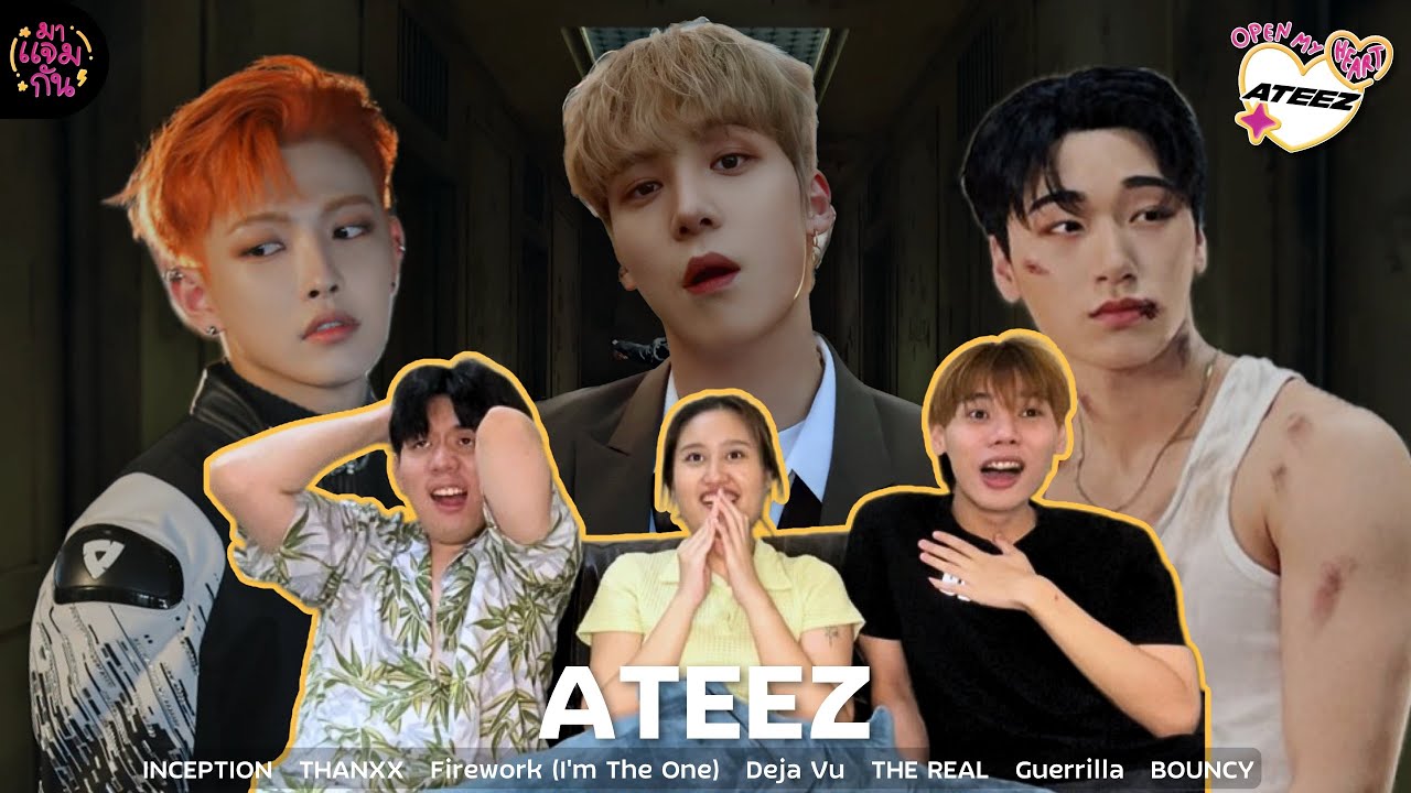 [Open My Heart] EP.5.2 ATEEZ - INCEPTION, THANXX, Deja Vu, The Real, BOUNCY etc. | REACTION