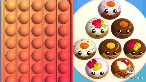 Pop it fidget 3D Gameplay ! Very relaxing and satisfying All Levels Gameplay Walkthrough Android iOS