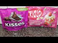 Hershey’s Kisses Rainbow Brownie &amp; Nestle Kit Kat Strawberry Shortcake Review