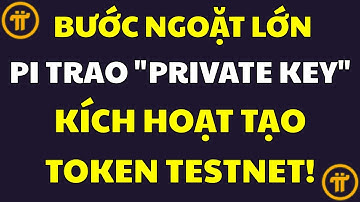 BƯỚC NGOẶT LỚN: Pi Trao "Private Key" (Sở Hữu Thật) & Kích Hoạt Tạo Token Testnet!