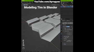 Modeling a Wheel Tire in Blender 3.3