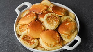 Mini Pancake Recipe | Without Oven | Soft & Fluffy Mini Pancake | Quick Pancake Recipe