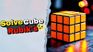 Amazing new trick | to solve rubik's cube | in less than 2 minutes 💯