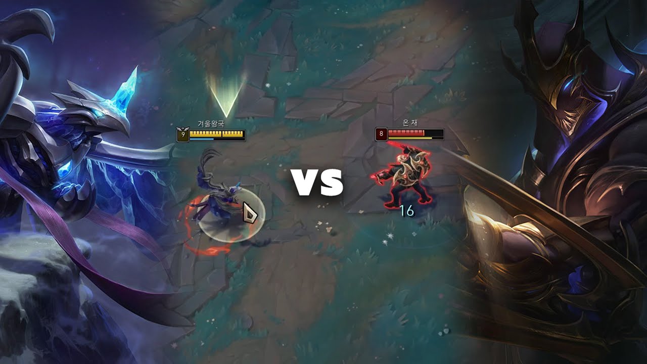 제드의 신 온재도 당한 애니비아 극한 플레이(겨울왕국vs온재)