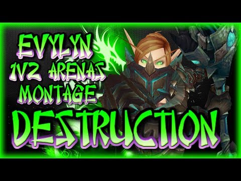 Legion - 7.2.5 Arms Warrior 1v2 Arena montage - Nowhere to hide! Total DESTRUCTION! WOW 110 PVP