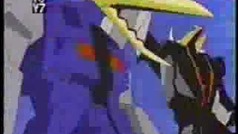 Transformers intro on the Sci Fi Channel