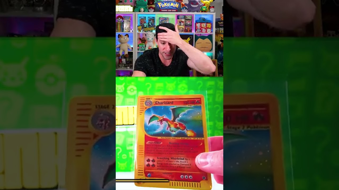 2 Charizards, 1 Opening (INSANE!!) #shorts