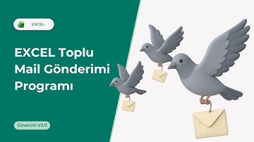 Excel’de Otomatik Mail Gönderimi Programı: Güvercin v2.0 | EXCEL 751 #excel751 #excel
