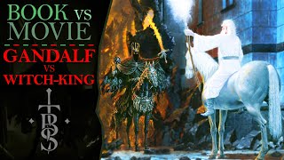 GANDALF vs The WITCH-KING! | Book vs Movie Differences | Middle Earth Lore