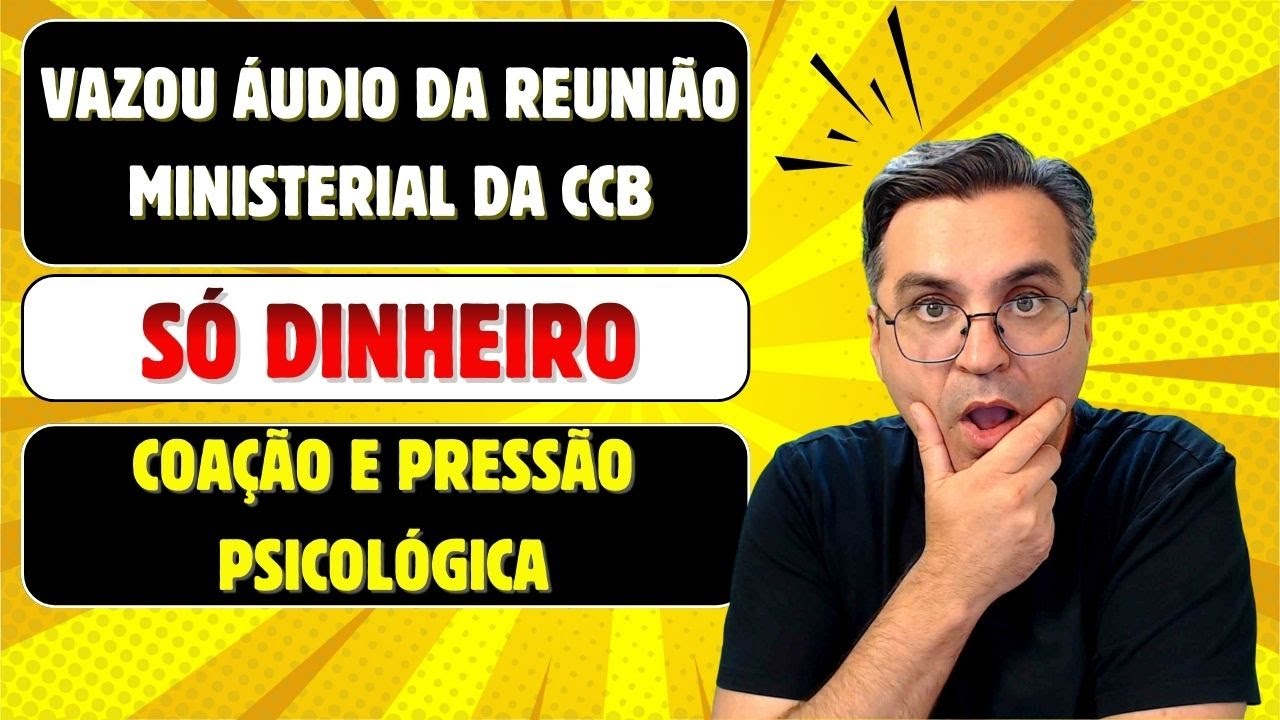 ⛔️BOMBA: Vaza áudio da reunião ministerial, a CCB Exposto como Nunca se Viu! COAÇÃO E EXPLORA❗️❗️