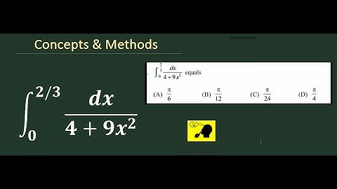 integrate 0 to 2/3 1/4+9x^2 dx || Evaluate the definite integral from limit 0 to 2/3 dx/4+9x^2