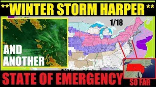 Download lagu Winter Storm HARPER STATE OF EMERGENCY Declared In New Jersey Pennsylvania Winter Storm HARPER STATE OF EMERGENCY Declared In New Jersey Pennsylvania