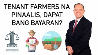 TENANT FARMERS NA PINAPAALIS, ENTITLED BA SA KABAYARAN (DISTURBANCE COMPENSATION)?