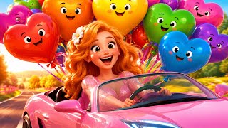 🎈 Barbie Chelsea Collects ALL the Colorful Balloons on the Road!