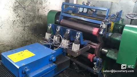 The Newest Technology Automatic Cutlery Polishing Machine