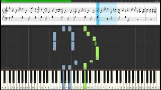 L. V. Beethoven  - Sonata No. 20 (2nd Movement Tempo di Menuetto) Op. 49, No. 2 [Piano Tutorial]