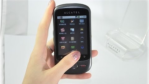 Alcatel OT 906  Hard Reset, Format Code solution