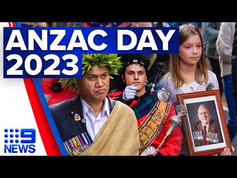 How Aussies marked Anzac Day 2023 this morning | 9 News Australia