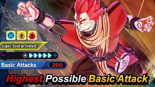 200 BASIC ATTACK Super Saiyan God Is BROKEN! - Dragon Ball Xenoverse 2