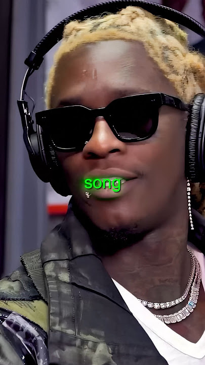 Young Thug on his lyrics being mistaken 😂💀