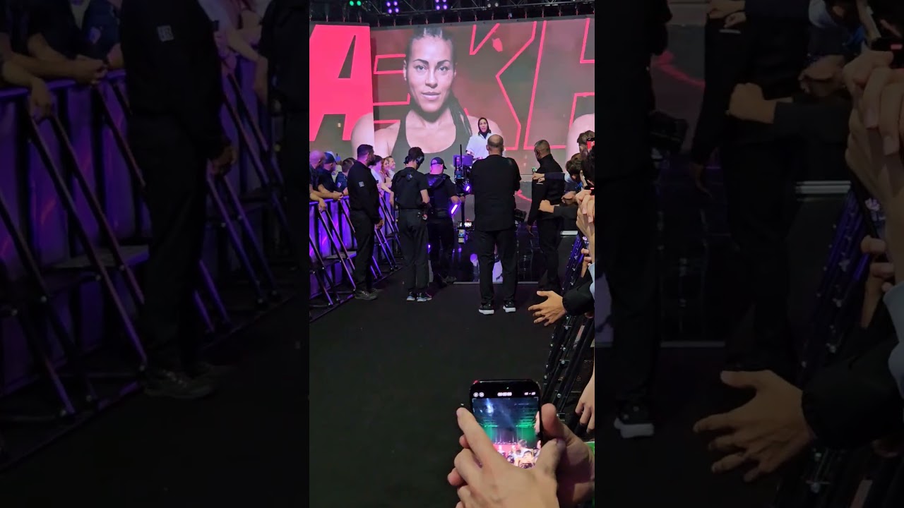 Cecilia Brækhus ringwalk against Terri Harper for the WBA,WBO 154lb World Titles on Oct 7th 2023 🔥🥊