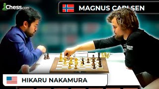 Magnus Carlsen vs Hikaru Nakamura | Ajedrez Narrado en Directo