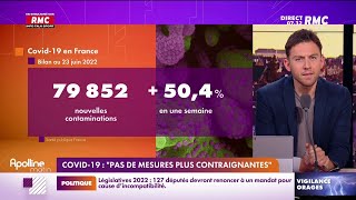 Covid-19 : les contaminations en très forte hausse